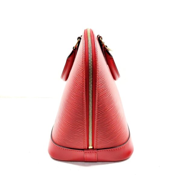 Louis Vuitton LV Hand Bag Alma Red Epi 700-052125 - Picture 3 of 13